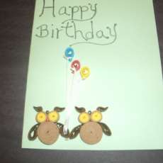 quilled card
