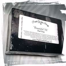 CHARCOAL& CLAY FACE-SOAP"BEAUTIFUL ME" Vegan-Gluten-Free-Organic-Natural-for Acne
