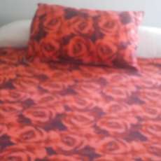 Roses  Fleece  and pillow