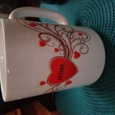 Ceramic coffee mug, 15oz