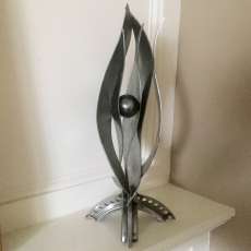 Untitled Abstract Steel Sculpture