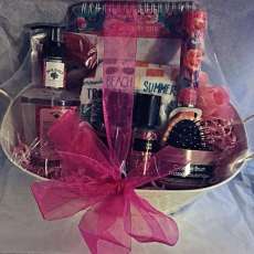 Gift Basket with Victoria's Secret Fragrance Spray Love Spell