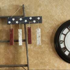 Old Glory Wooden Chime