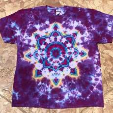 "Purple Haze" Star Tye Dye