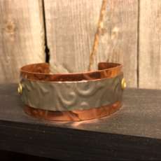 Copper cuff bracket