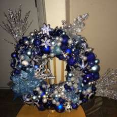 I’ll Have A Blue Christmas Wreath