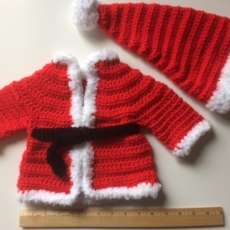 Santa Sweater and Hat