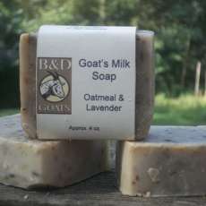 Oatmeal & Lavender Goat's Milk Soap