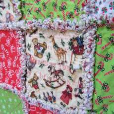 Vintage Toy Holiday Quilt