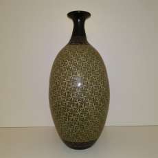 15" Geometric Vase