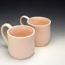 Set of 2 - Custom painted mug - Made to order