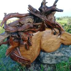 Horse carving