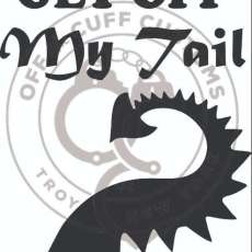 Get off my tail car decal