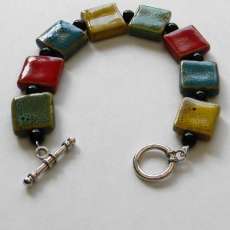 Rustic Rainbow Bracelet