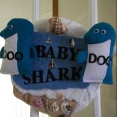 Baby shark nursery wreath Doo,Doo,Doo!