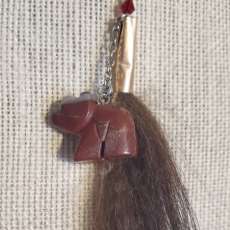 Brown bear pendant