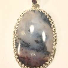 Balmorhea Blue with Plums and small Druzy