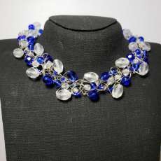 University of Kentucky colors necklace
