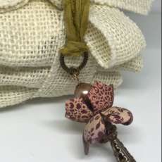 Large Handmade Flower Necklace