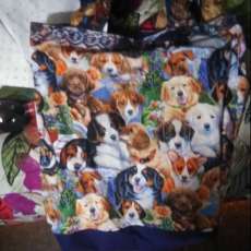 All dogs shopping bag