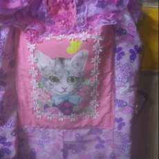 Butterfly cat shopping bag