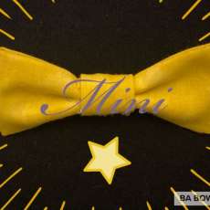 Yellow Bow Tie (Size Mini)