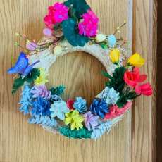 Small Easter/Spring Wreath