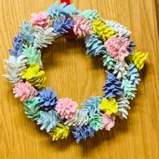 Large Easter/Sprung Pastel Wreath