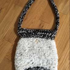 Night and Day Nordic Knit Shoulder Bag