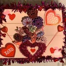 Valentines Bouquet Plaque