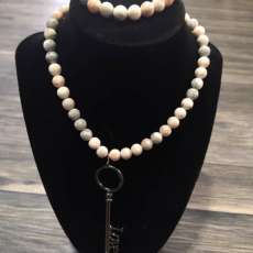 Love Key Necklace/Bracelet Set