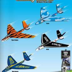 25" Flex Wing Jet Glider assortment