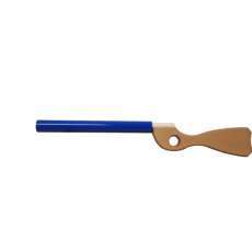 Wooden Toy Popgun - Blue