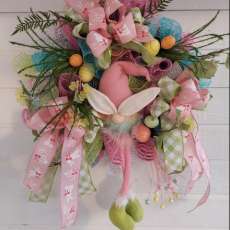 Easter Gnome Wreath