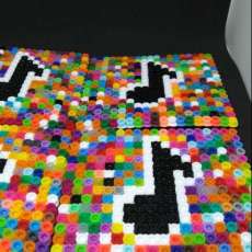 Music Note Beverage Coasters