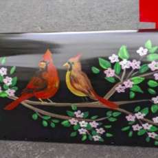 hand painted mailboxes
