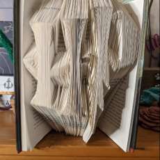 HP - Folded Book Art