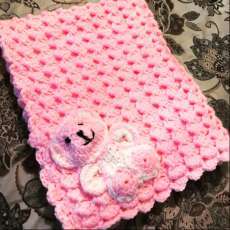 Baby layette blanket