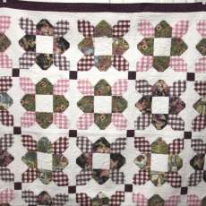 Prairie Flower Handmade Quilt