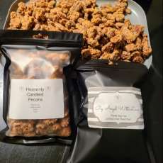 Heavenly Candied Pecans