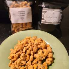 Heavenly Candied Cashews