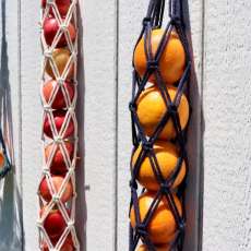 Onion holder, apple hanging holder, fruit hanging basket, cotton hanging basket,