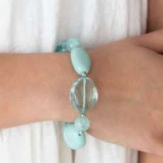 Staycation Stunner - Blue bracelet