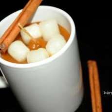 Hot Cocoa mug with "marshmallows"