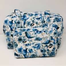 Handmade Handbag/Purse “Bluebirds”