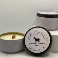 Goats milk & soy candle