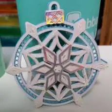 3D mandala ornament
