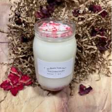 Hand crafted hand poured 16 oz Candle