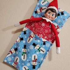 Elf on the Shelf sleeping bag
