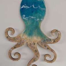 Octopus Ocean Scene Wall Art